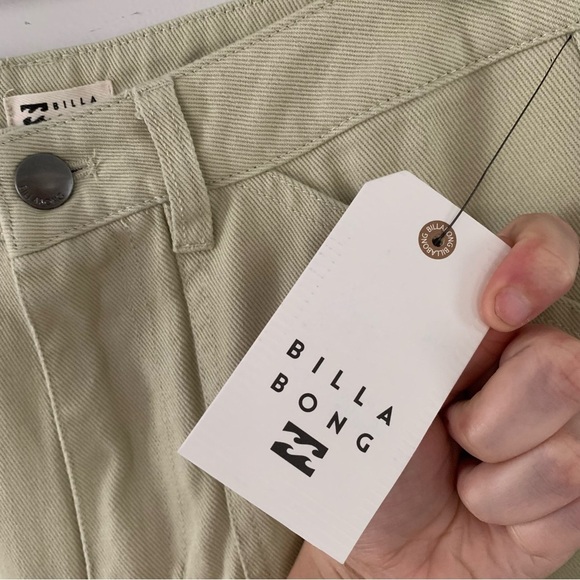 Billabong Leia Cargo Carpenter Wide Leg Pants Size 26 - Picture 6 of 12